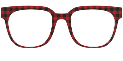The Buffalo Plaid - Front Top Thumbnail - Pair Eyewear