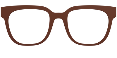 The Chocolate - Front Top Thumbnail - Pair Eyewear