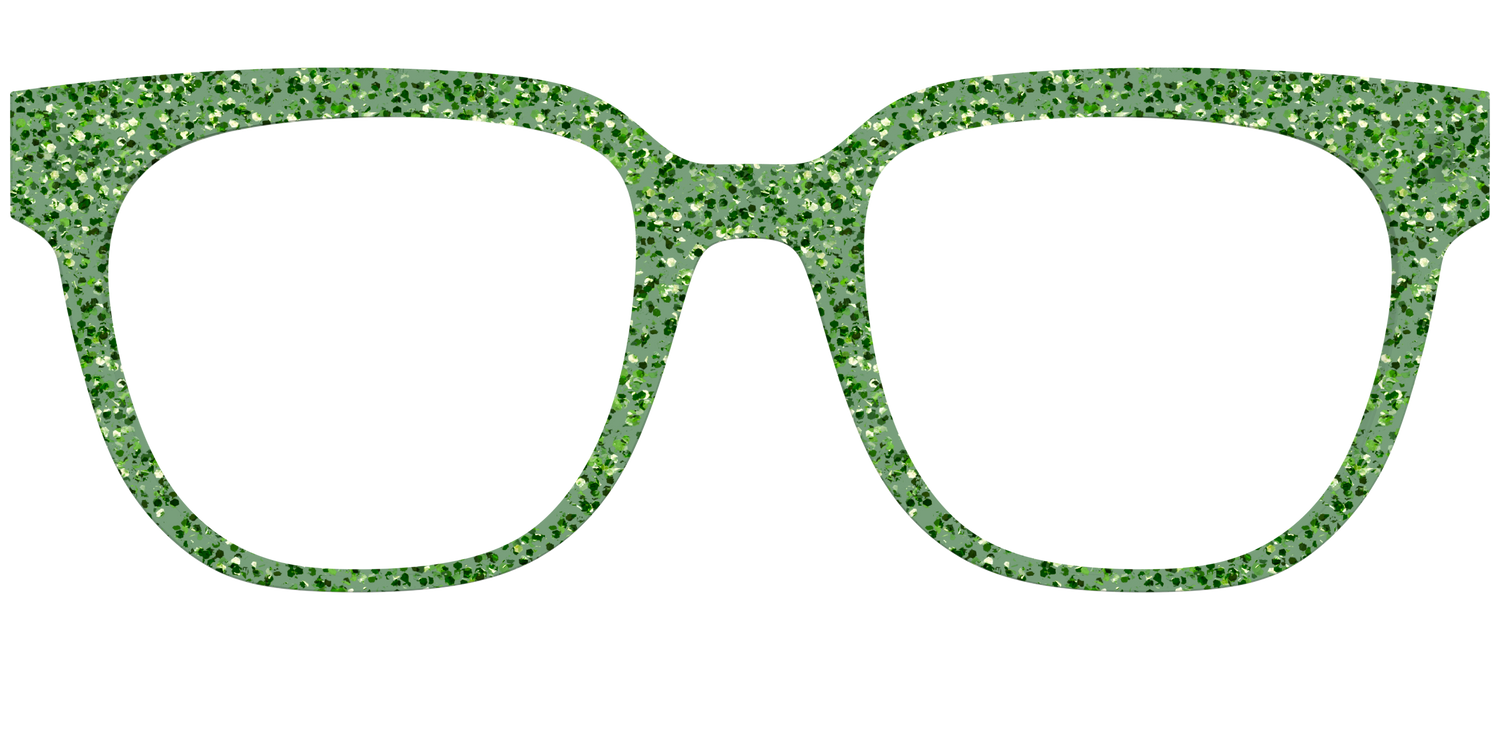 The Emerald Sparkle - Front Top Image - Pair Eyewear