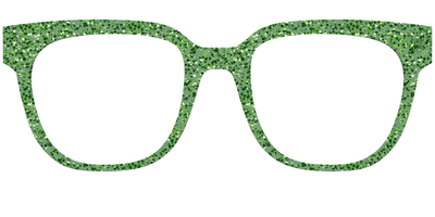 The Emerald Sparkle - Front Top Thumbnail - Pair Eyewear