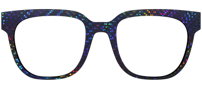 The Holographic Dots - Front Top Thumbnail - Pair Eyewear