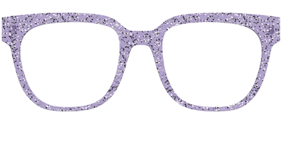 The Lavender Sparkle - Front Top Thumbnail - Pair Eyewear