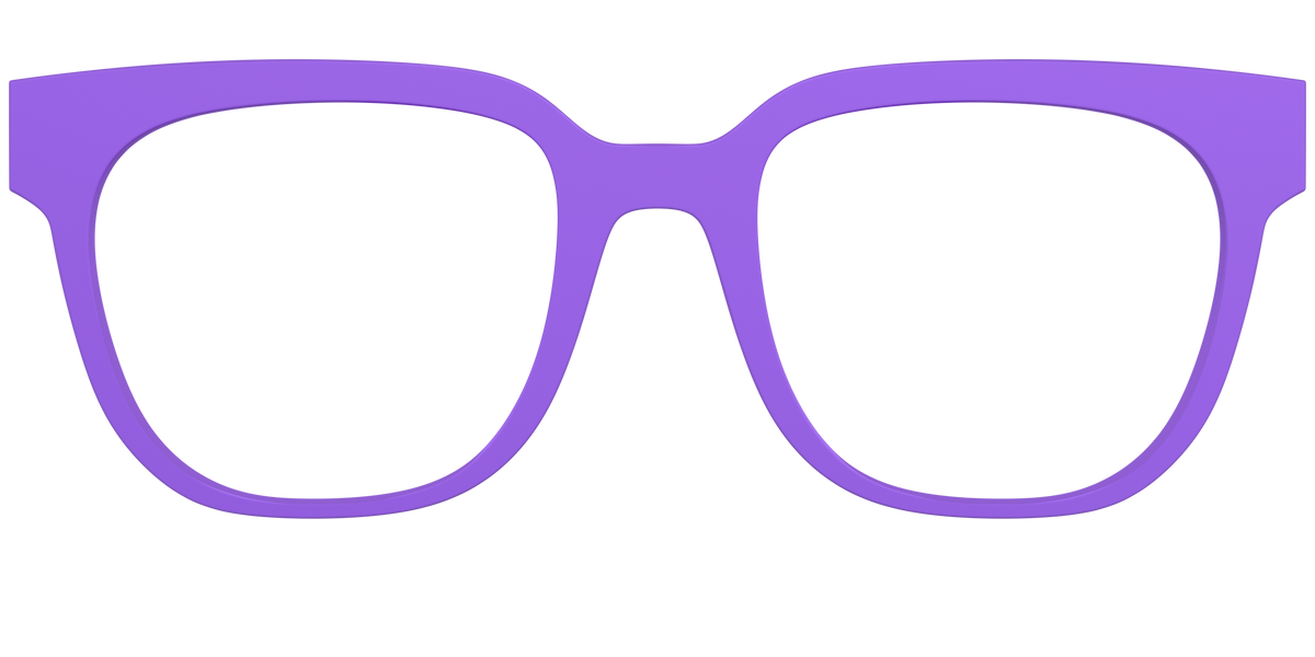 The Purple - Front Top Image - Pair Eyewear