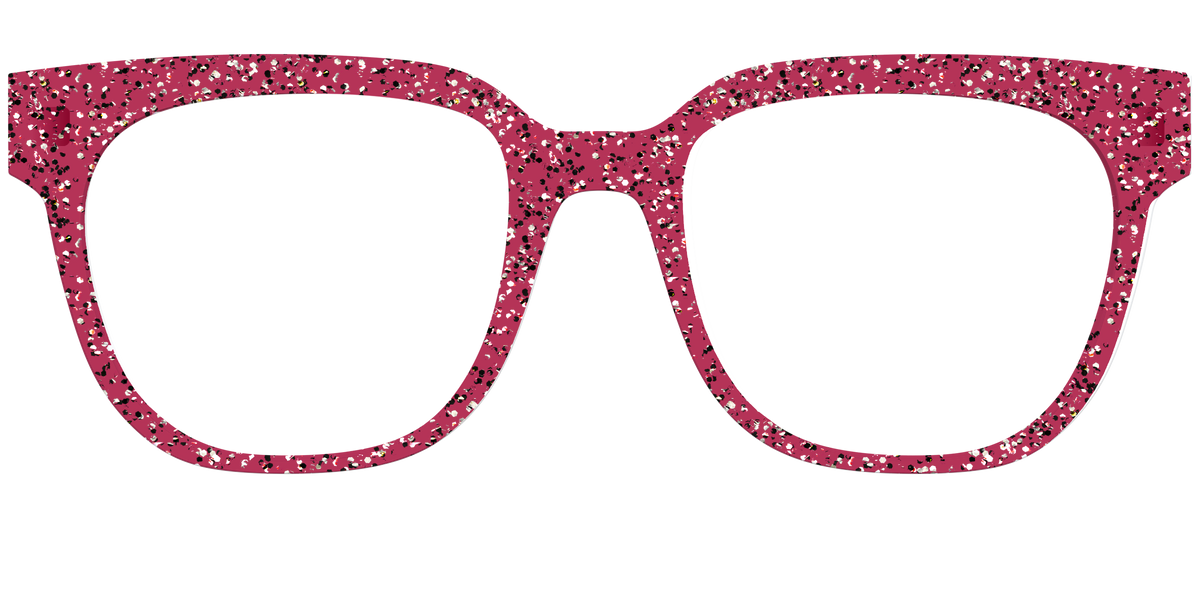 The Ruby Sparkle - Front Top Image - Pair Eyewear