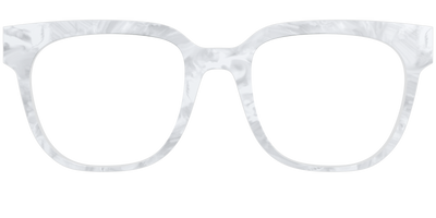 The White Pearlescent - Front Top Thumbnail - Pair Eyewear