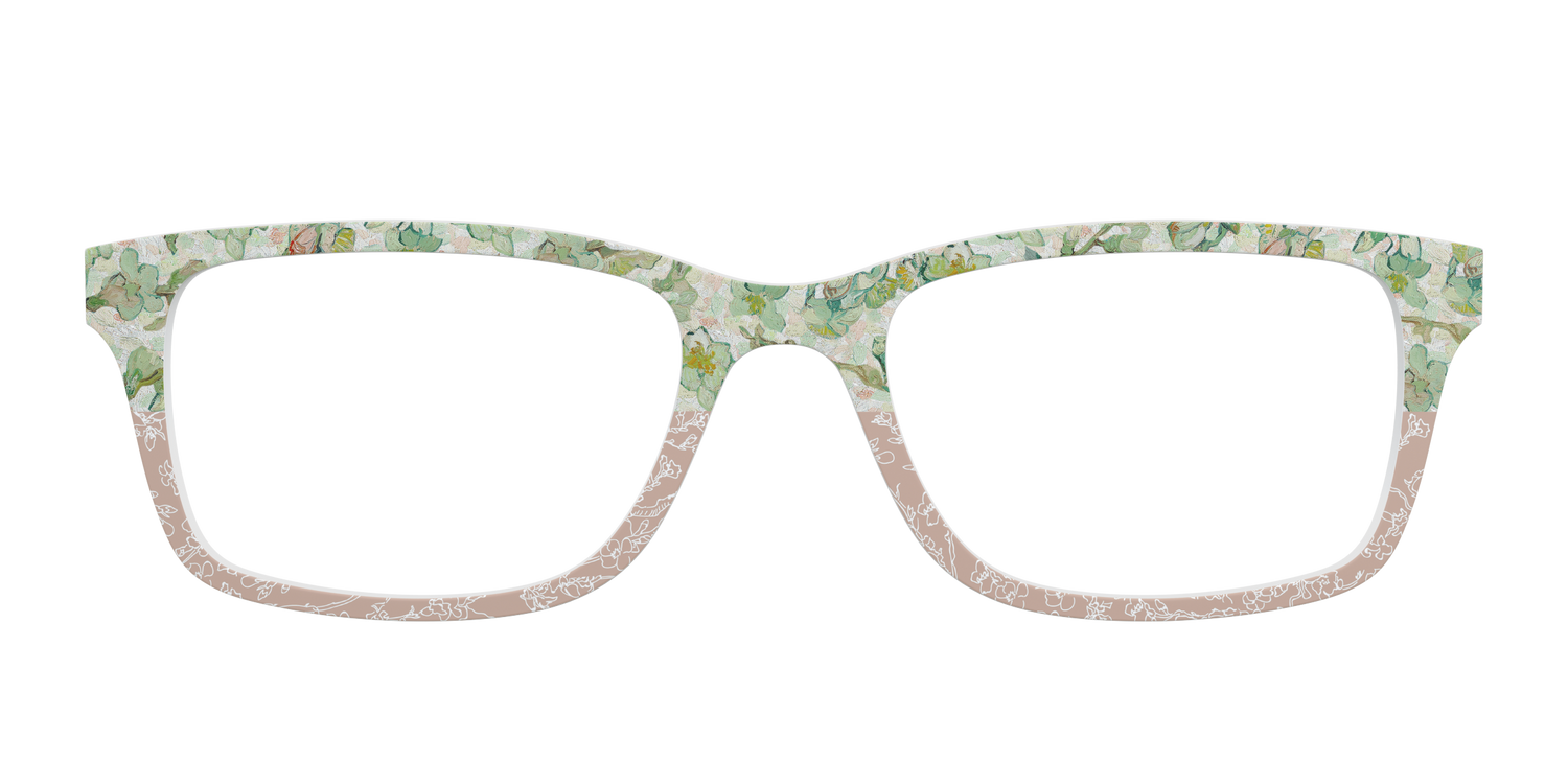 The Almond Blossom Split - Front Top Image - Pair Eyewear