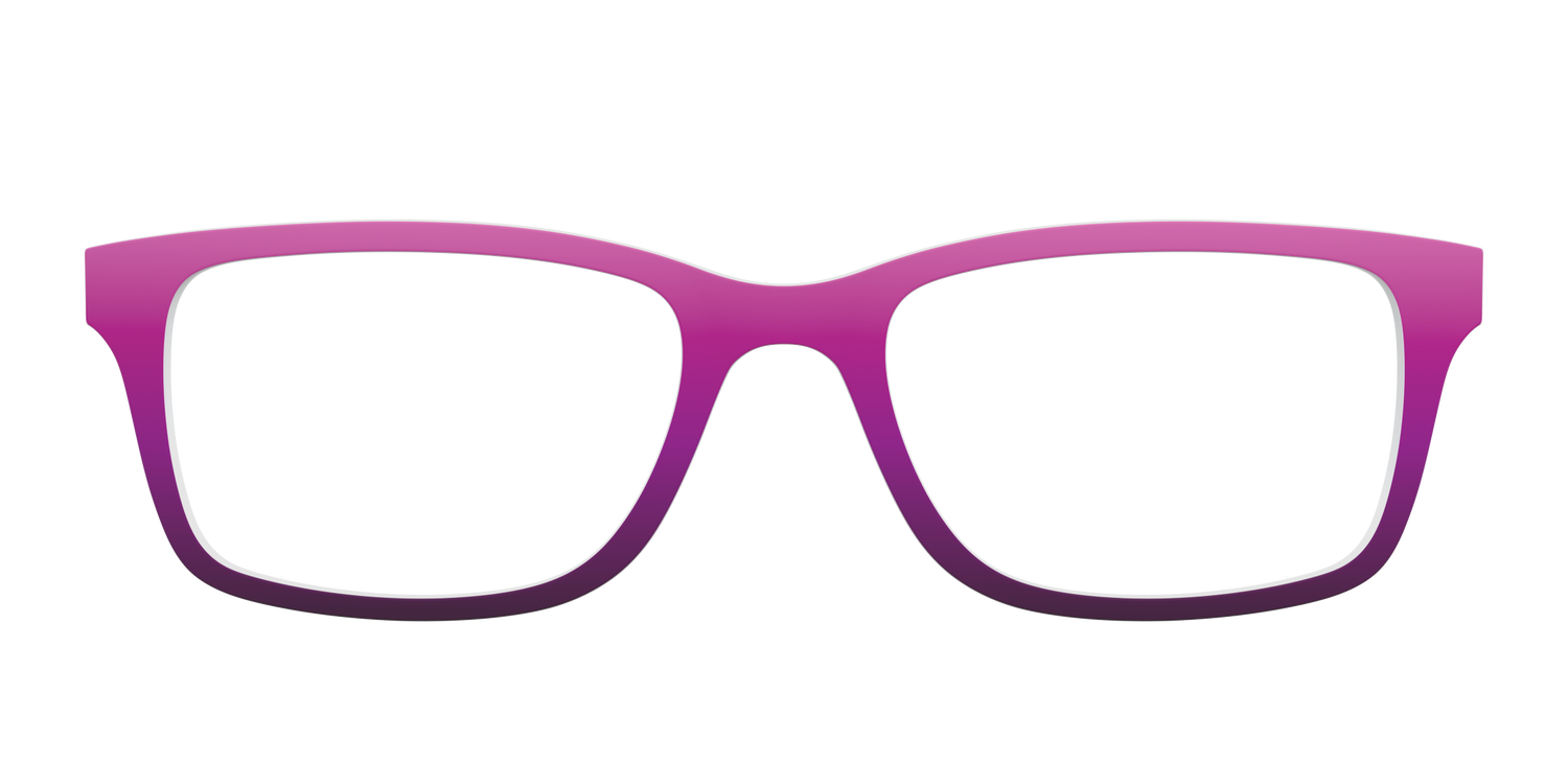 The Pink to Plum Gradient - Front Top Image - Pair Eyewear