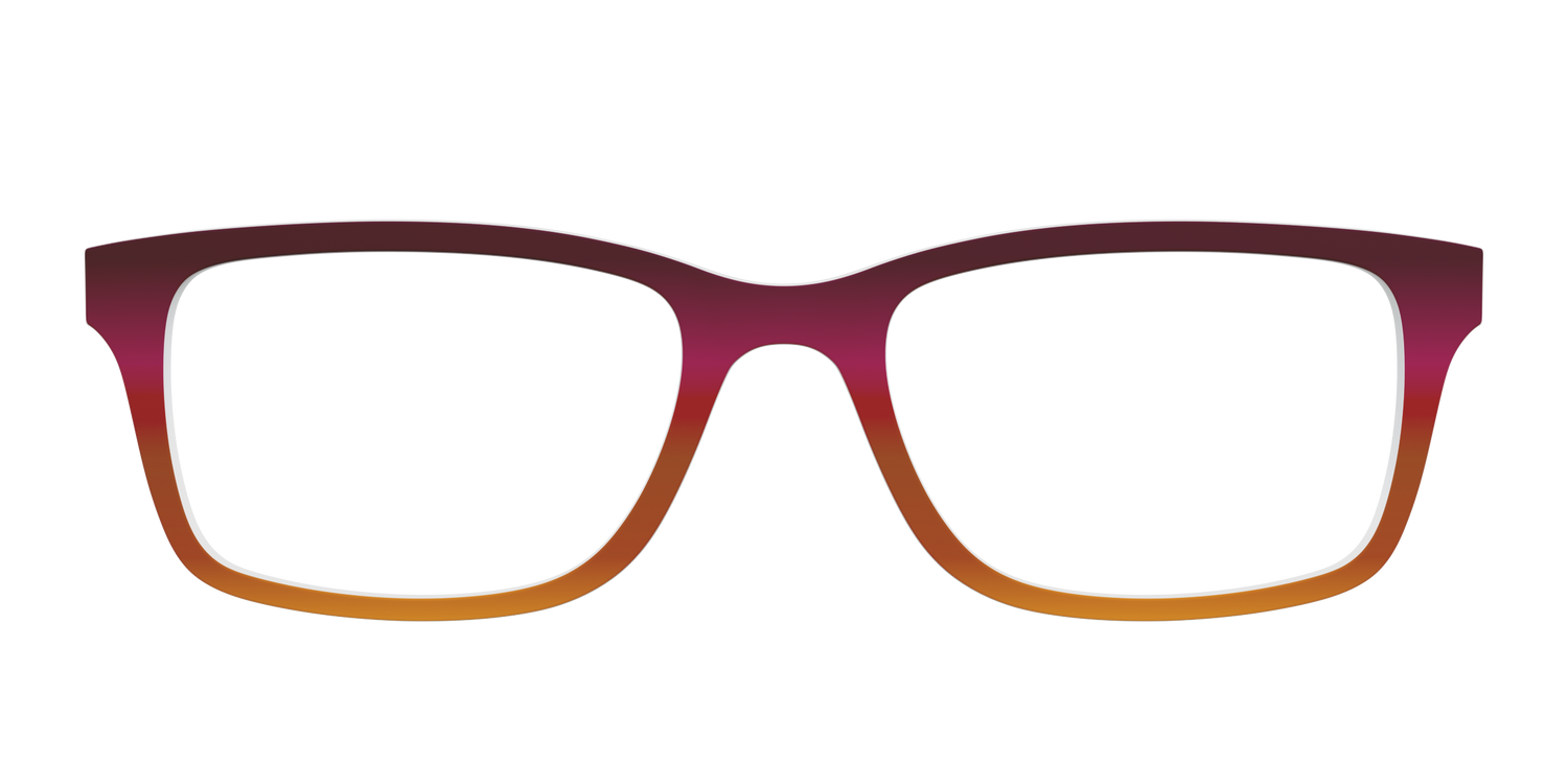 The Umber to Ochre Gradient - Front Top Image - Pair Eyewear