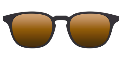 The Polarized Gold Reflective Sun Top - Front Top Thumbnail - Pair Eyewear