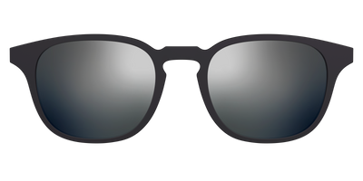 The Polarized Silver Reflective Sun Top - Front Top Thumbnail - Pair Eyewear