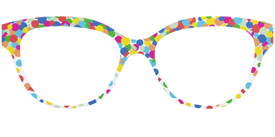 The Confetti - Front Top Thumbnail - Pair Eyewear