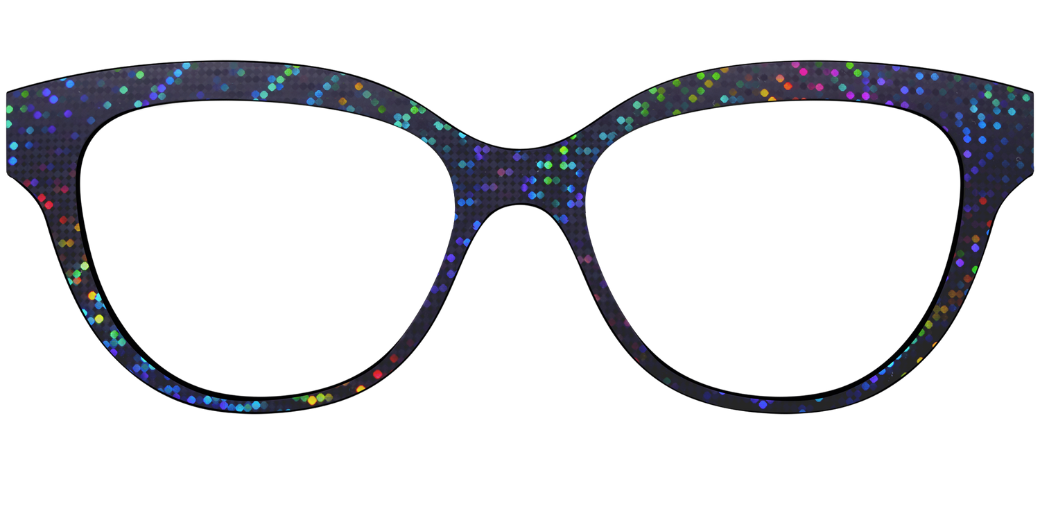 The Holographic Dots - Front Top Image - Pair Eyewear
