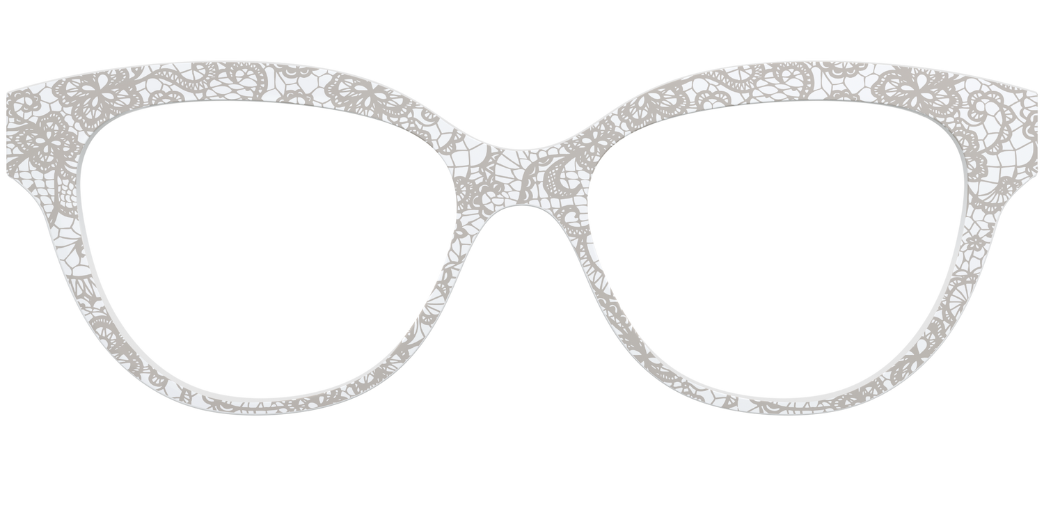 The Taupe Classic Lace - Front Top Image - Pair Eyewear