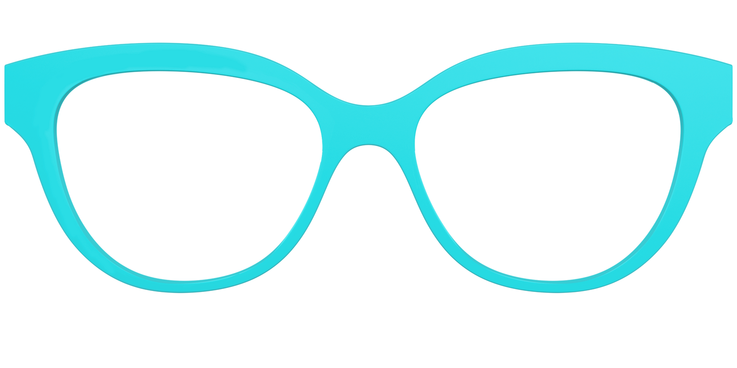 The Turquoise - Front Top Image - Pair Eyewear