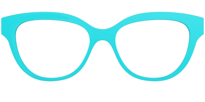 The Turquoise - Front Top Thumbnail - Pair Eyewear