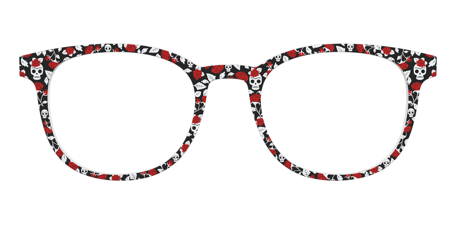 The Dia de Los Muertos - Front Top Image - Pair Eyewear