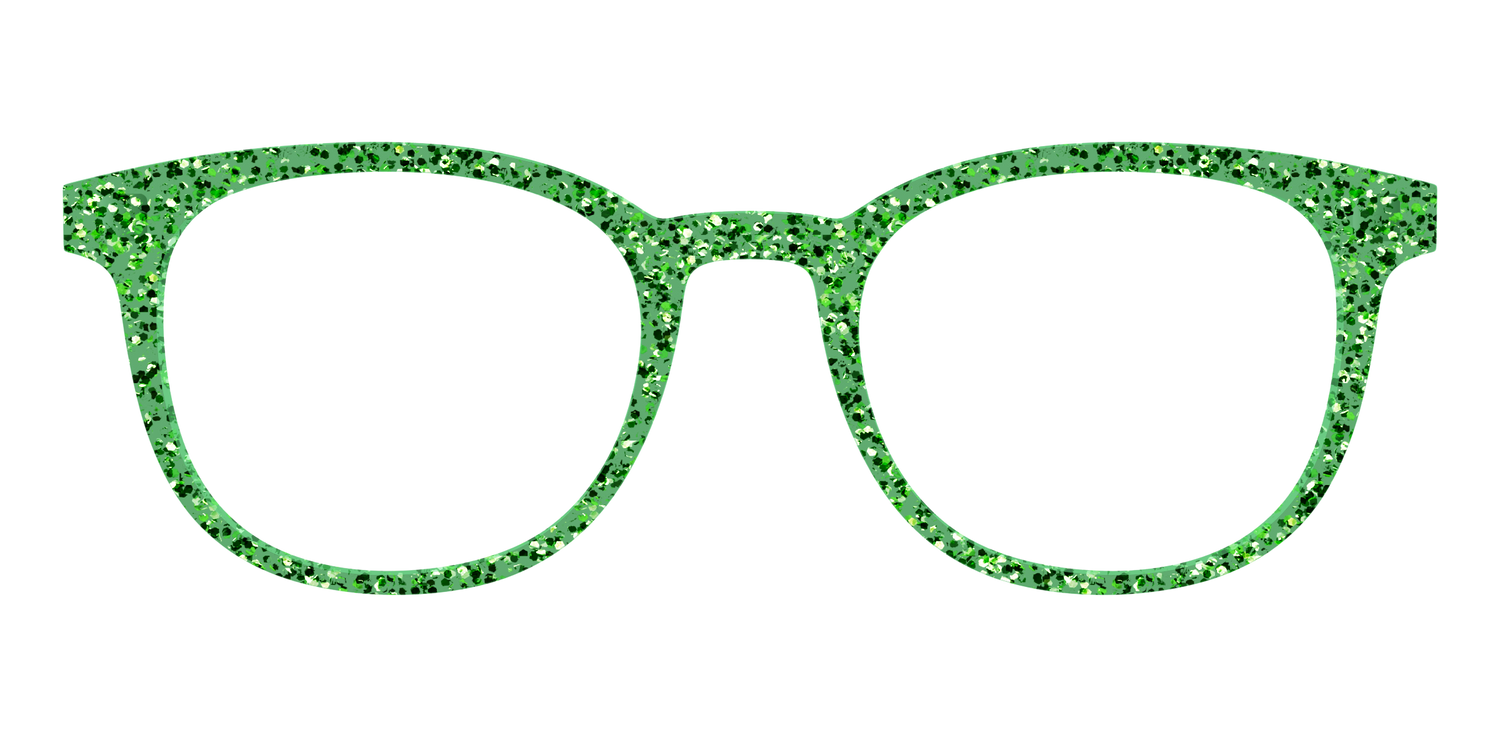 The Emerald Sparkle - Front Top Image - Pair Eyewear