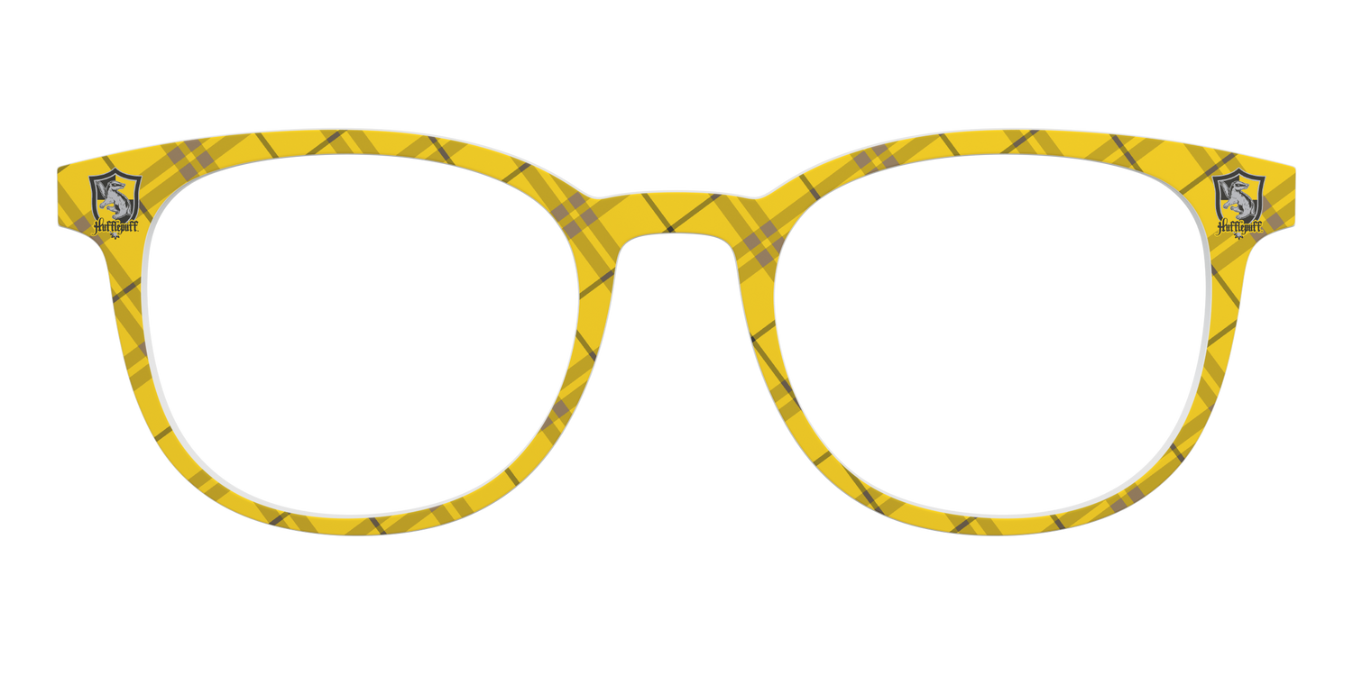 The Hufflepuff™ Plaid - Front Top Image - Pair Eyewear