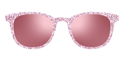 The Polarized Rose Gold Sparkle Sun Top - Front Top Thumbnail - Pair Eyewear
