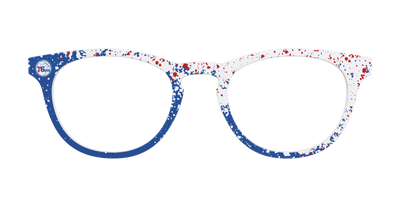 The 76ers Splatter - Front Top Thumbnail - Pair Eyewear