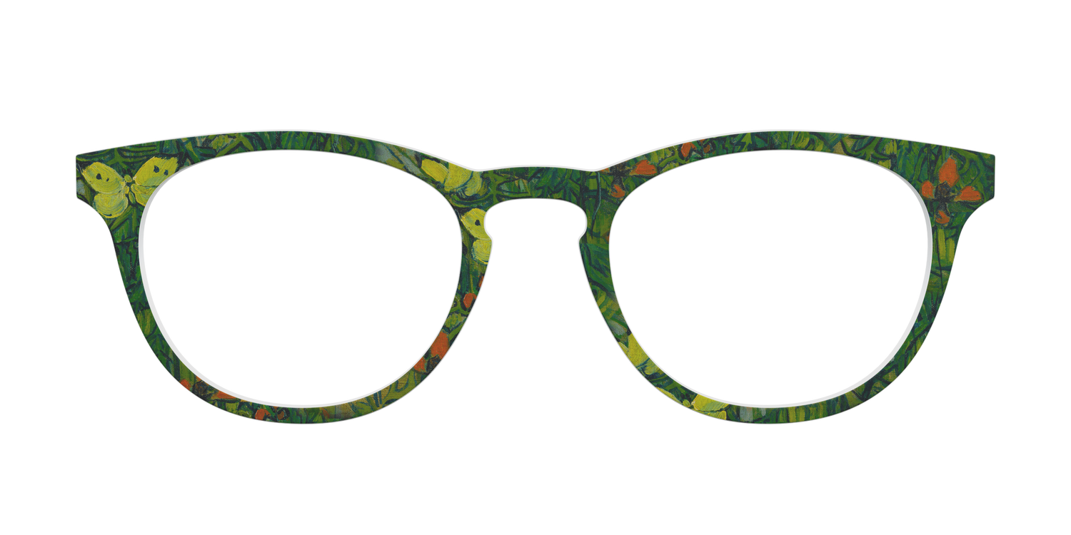 The Butterflies and Poppies - Front Top Image - Pair Eyewear