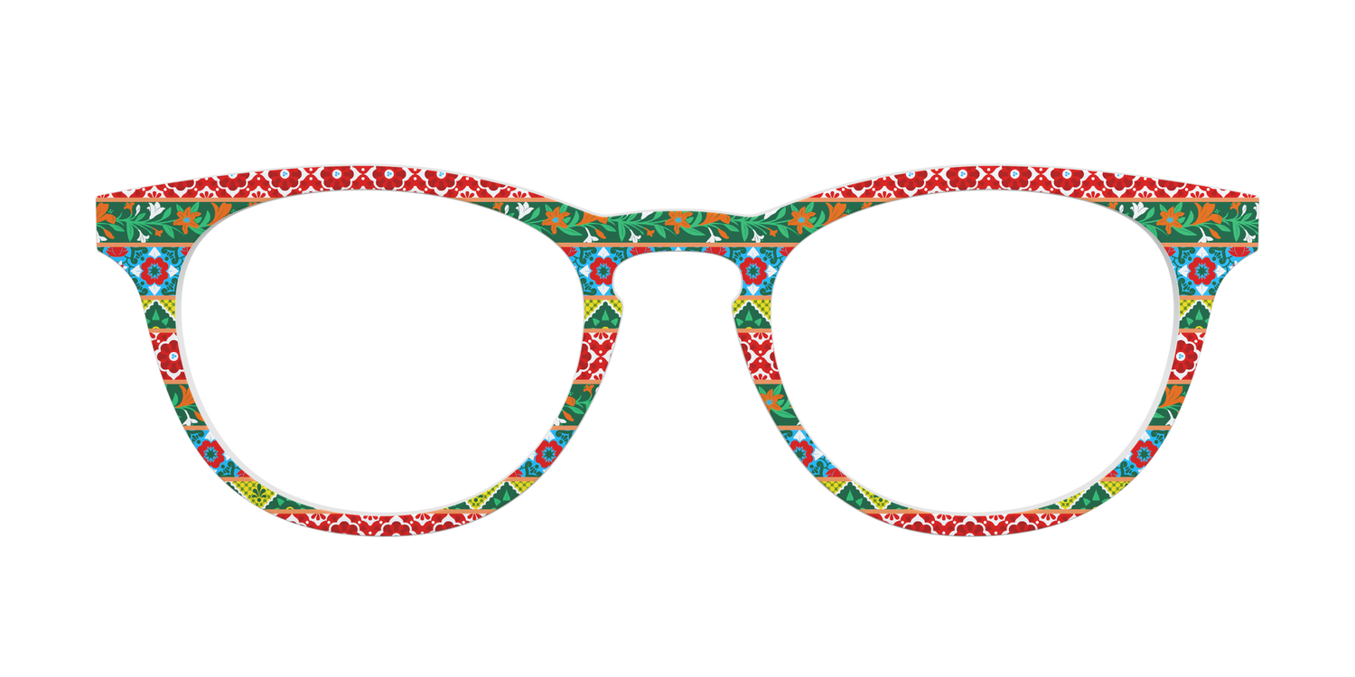 The Floral Ribbons - Front Top Image - Pair Eyewear