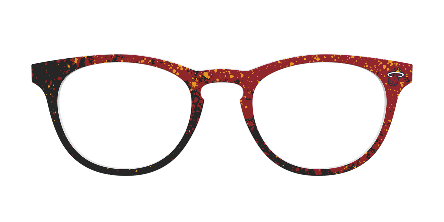 The Heat Splatter - Front Top Image - Pair Eyewear