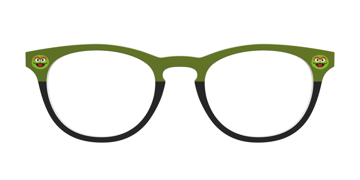 The Oscar the Grouch - Front Top Image - Pair Eyewear