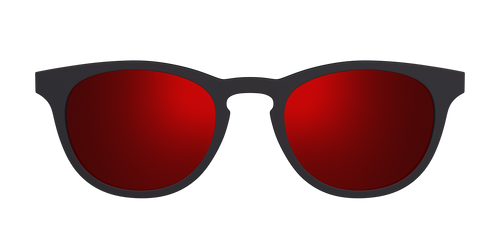 The Polarized Red Reflective Sun Top - Pair Eyewear