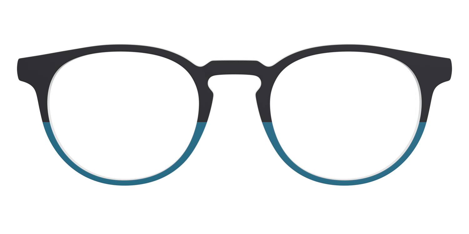 The Cobalt Split - Front Top Image - Pair Eyewear