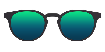 The Polarized Green Reflective Sun Top - Front Top Thumbnail - Pair Eyewear