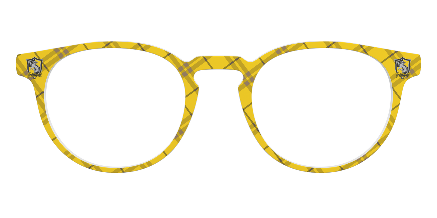 The Hufflepuff™ Plaid - Front Top Image - Pair Eyewear