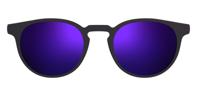 The Polarized Purple Reflective Sun Top - Front Top Thumbnail - Pair Eyewear