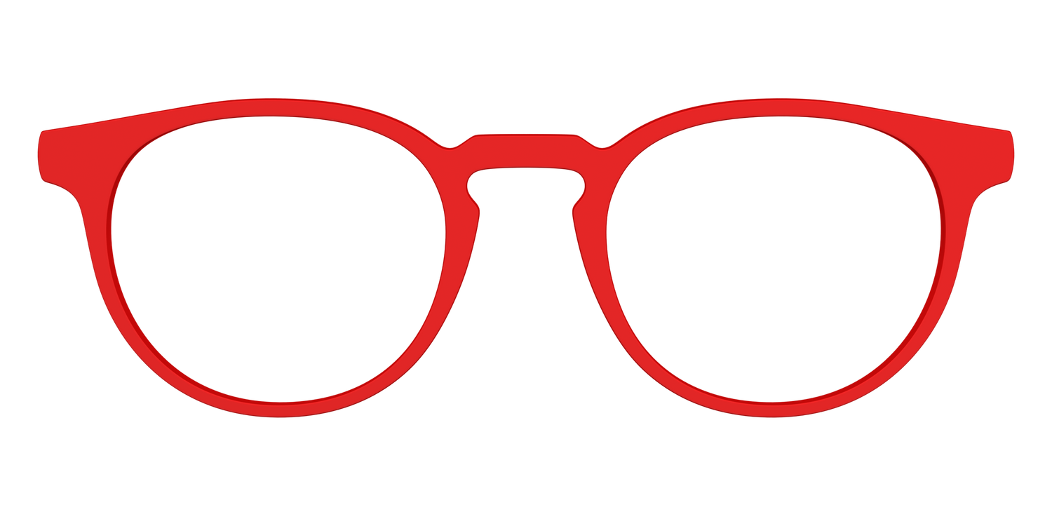 The Red - Front Top Image - Pair Eyewear