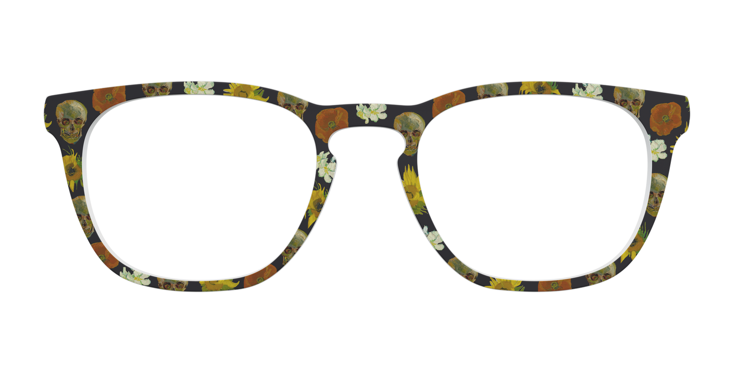 The Floral Skulls - Front Top Image - Pair Eyewear