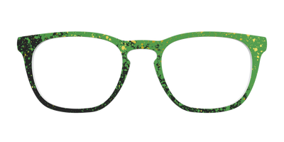 The Green Splatter - Front Top Thumbnail - Pair Eyewear