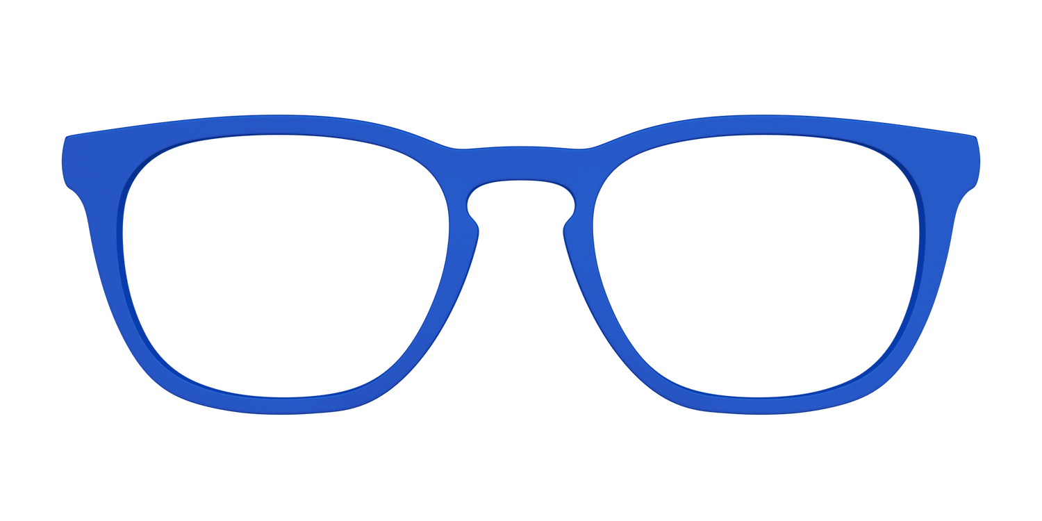 The Indigo - Front Top Image - Pair Eyewear
