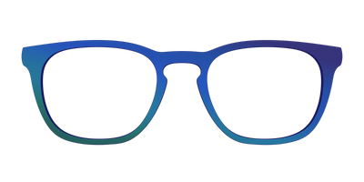 The Peacock Ombre - Front Top Thumbnail - Pair Eyewear
