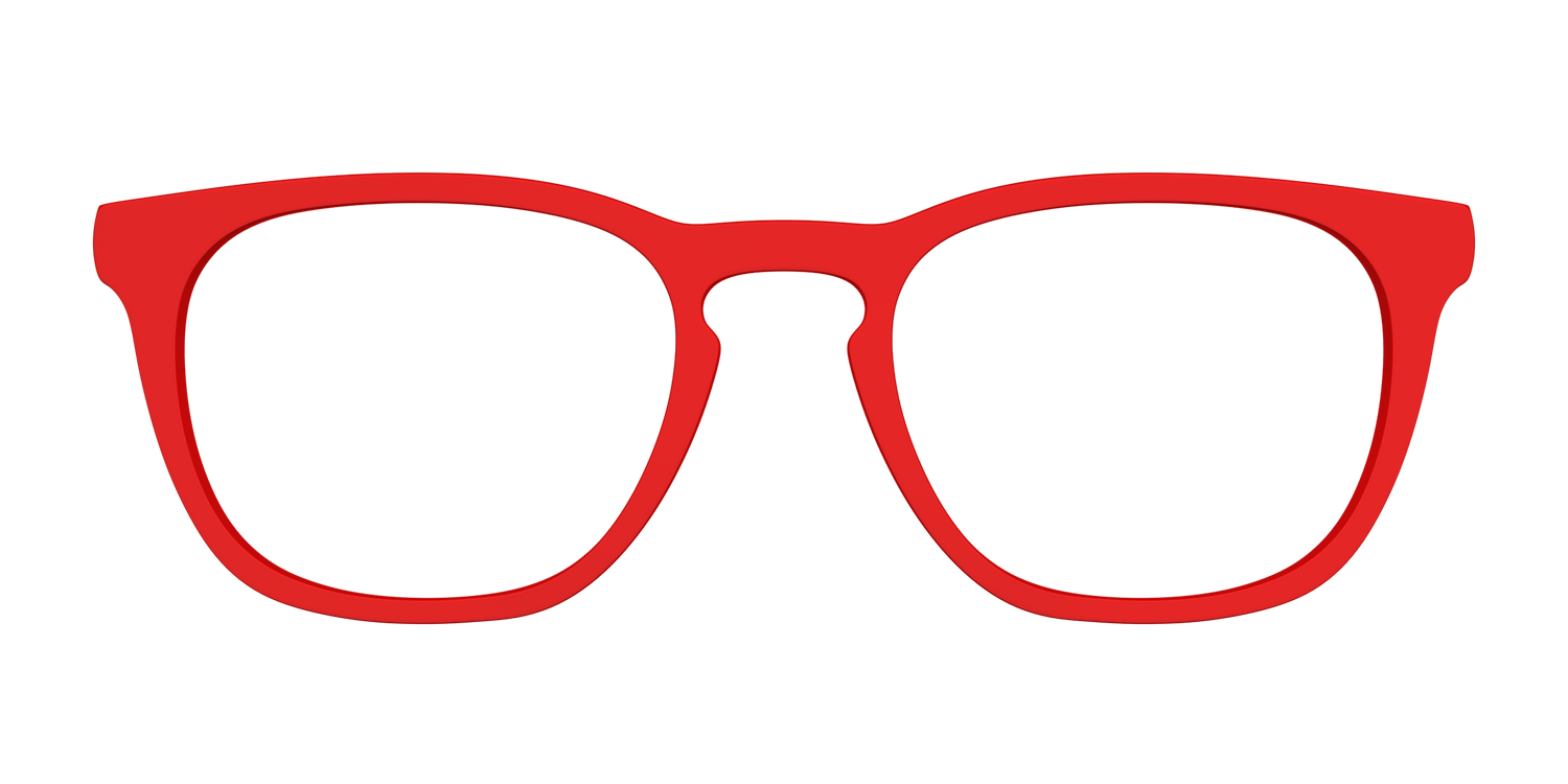 The Red - Front Top Image - Pair Eyewear