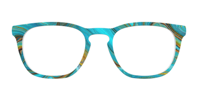 The Turquoise Geode - Front Top Thumbnail - Pair Eyewear