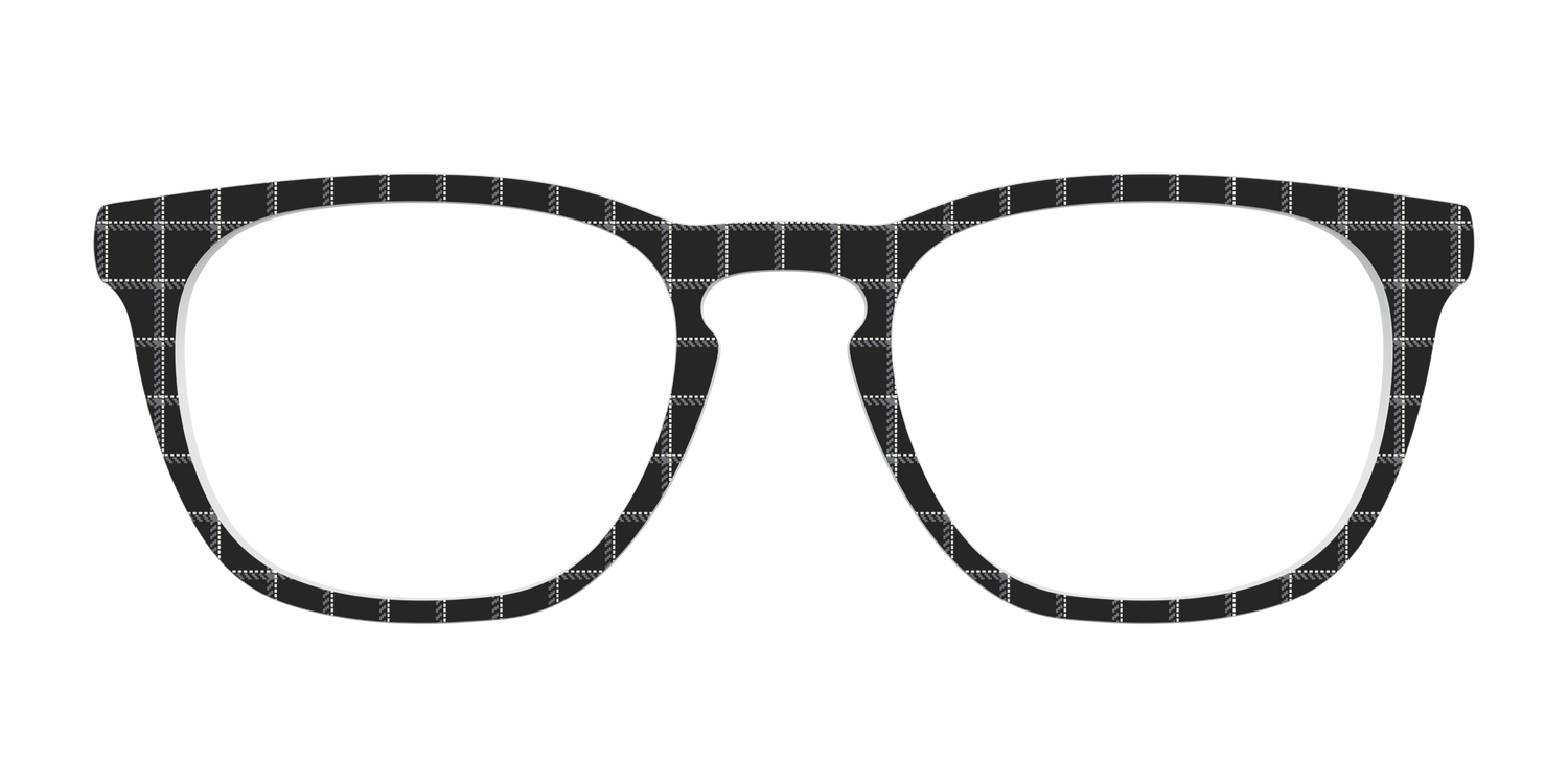 The Windowpane Plaid - Front Top Image - Pair Eyewear